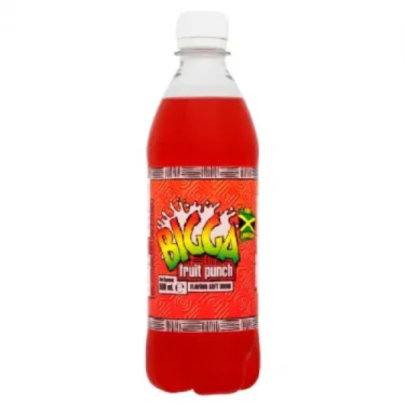 Bigga Fruit Punch Soft Drink