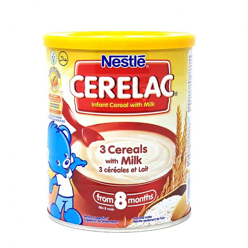 Cerelac 3 Cereals With Milk