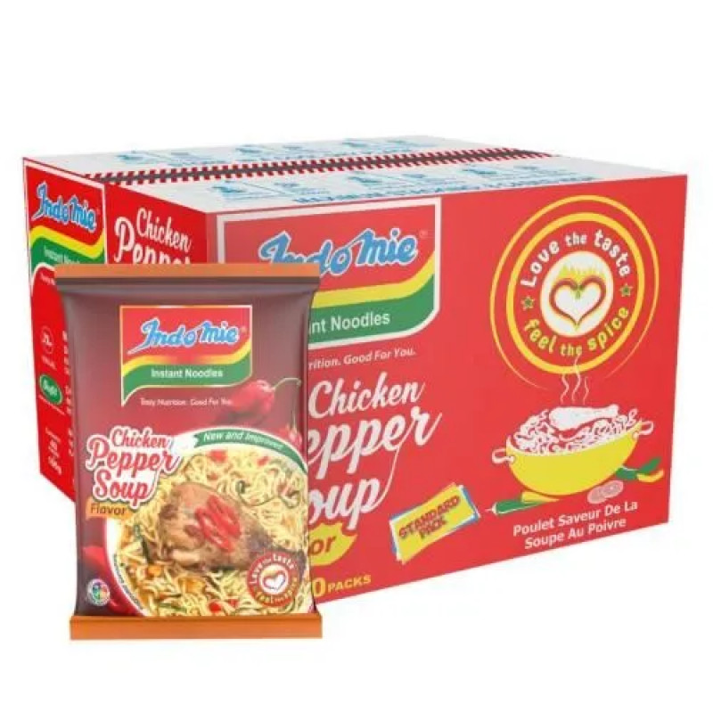 Indomie Chicken Peppersoup Box