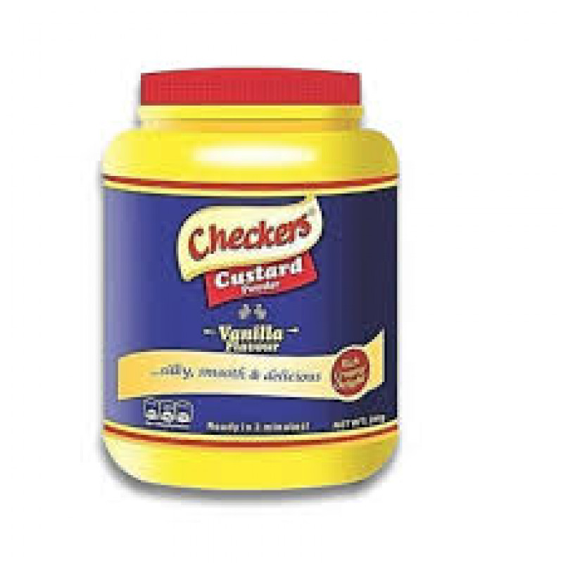 Checkers Custard Vanilla flavour