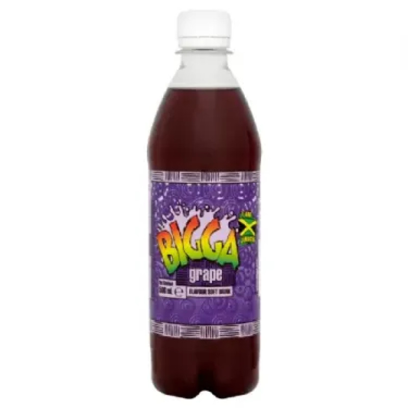 Bigga Grape Flavour Soft Drink