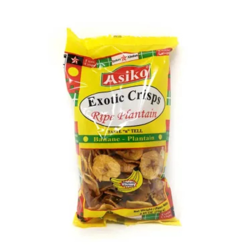 Asiko Slightly Salted Sweet Plantain Chips