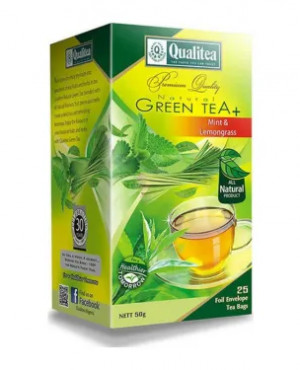 Qualitea Green Tea Mint And Lemongrass