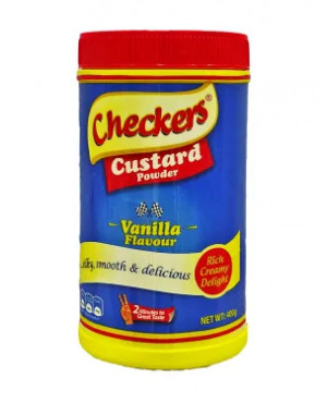 Checkers Custard Vanilla flavour