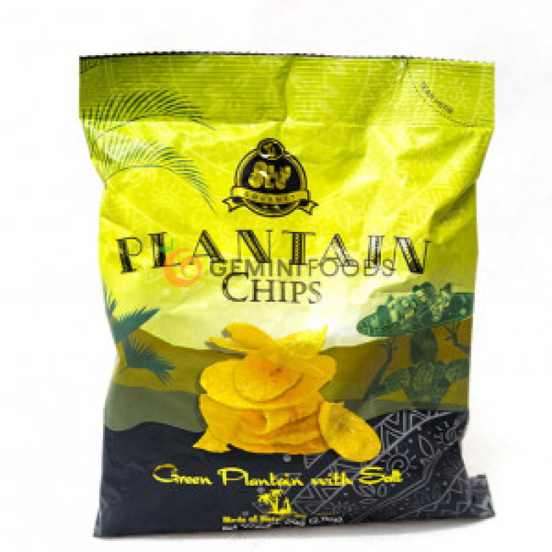 Olu Olu Plantain Chips(green)