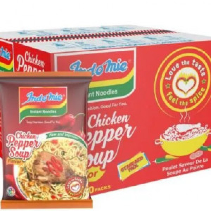 Indomie Chicken Peppersoup Box