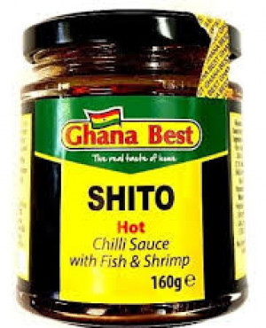 Ghana Best Shito Hot Chilli Sauce With Fish & Shrimp