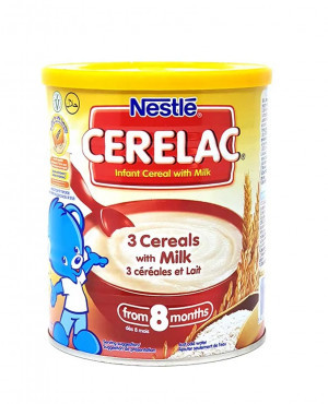 Cerelac 3 Cereals With Milk